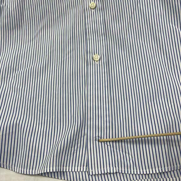 Vtg RALPH LAUREN Black Label Mens 16 1/2 Long Sleeve Button French Cuff Italy - Picture 13 of 15